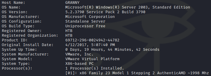 System Info System Info